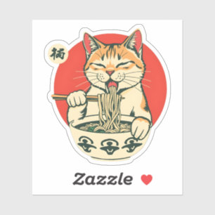Lucky Ramen Cat