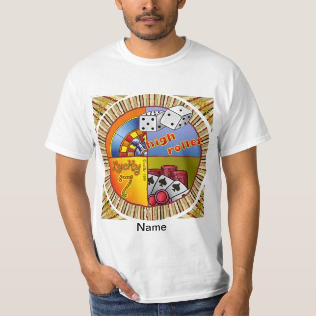 Lucky Roulette T-Shirt (Front)