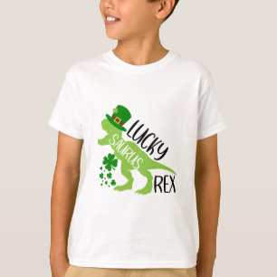 Lucky Saurus Rex – St. Patrick’s Day Dinosaur T-Shirt
