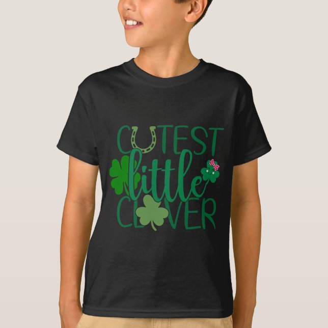 Lucky Saurus Rex – St. Patrick’s Day Dinosaur T-Shirt (Front)