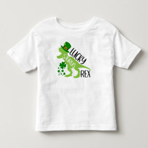 Lucky Saurus Rex – St. Patrick’s Day Dinosaur Toddler T-shirt