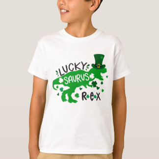 Lucky Saurus St. Patrick Boy's T-shirt 
