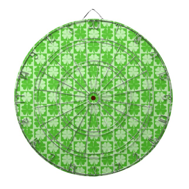 Lucky Shamrock Dartboard (Front)