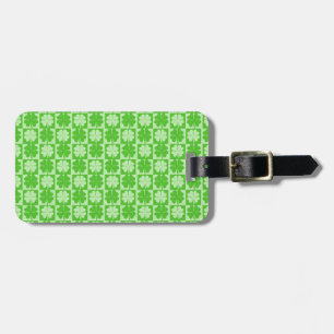 Lucky Shamrock Luggage Tag