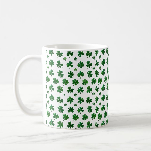 Lucky Shamrock Mug | Coupe de la Saint-Patrick (Gauche)