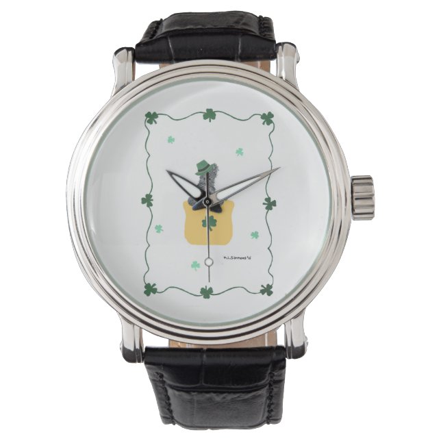 Lucky Shamrock Scottie Watch (Front)
