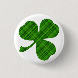 Lucky Shamrock Small Round Button