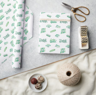 Lucky Shamrock St. Patrick’s Day Pattern Wrapping Paper