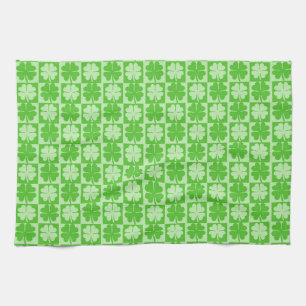 Lucky Shamrock St. Patrick's Day Kitchen Towel