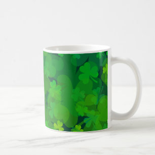 Lucky Shamrocks - Clovers All Over Coffee Mug
