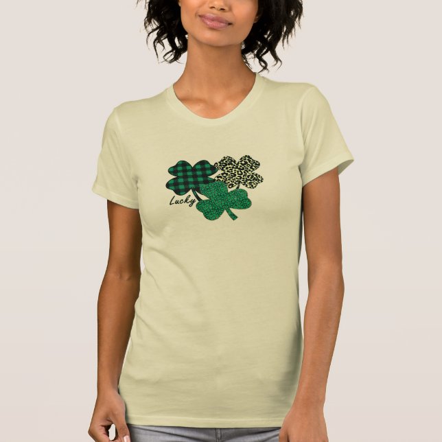 Lucky Shamrocks! T-Shirt (Front)