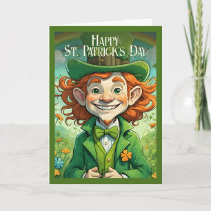 Lucky Smiles on St. Patrick’s Day Card
