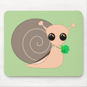 Lucky Snail - Mouse Pad