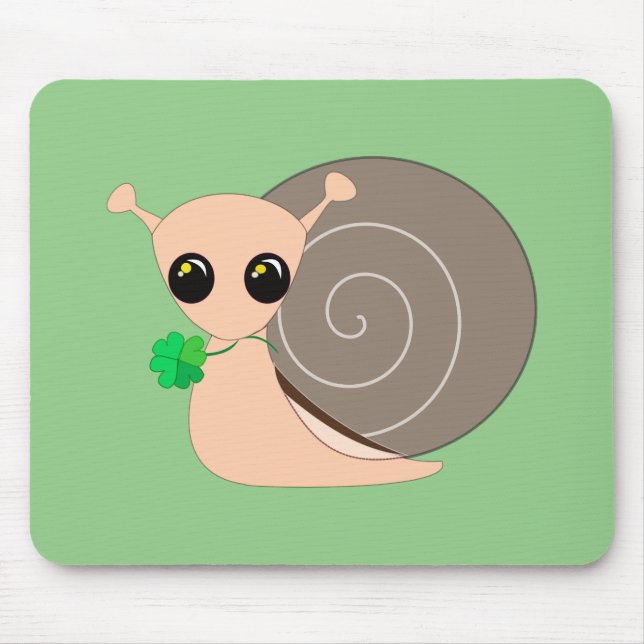 Lucky Snail - Mouse Pad (Front)