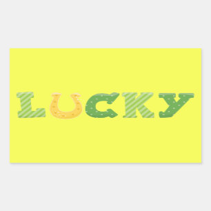 Lucky St. Patrick's Day Sticker