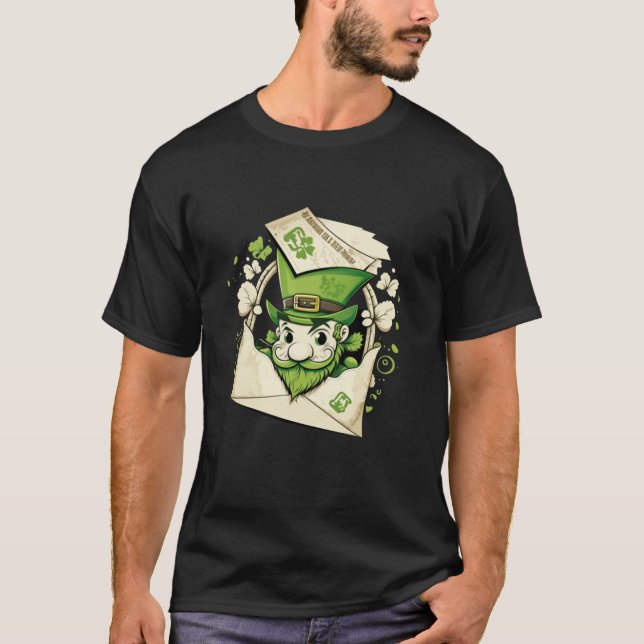 Lucky St Patricks Day T-Shirt (Front)