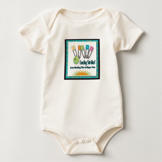 Lucky Strike Retro Baby Bodysuit