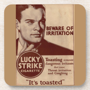 Lucky Strikes - Beware of Irritation Coaster