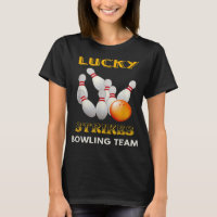 Lucky Strikes Bowling Team Retro Men Women Youth 3