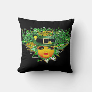 LUCKY SUN! THROW PILLOW