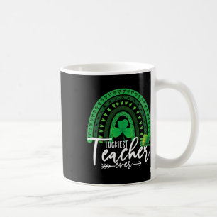 Lucky Teacher St Patricks Day Gift School Men Wome Coffee Mug