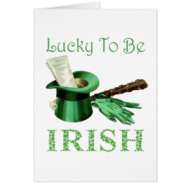 Lucky To be Irish (Front)
