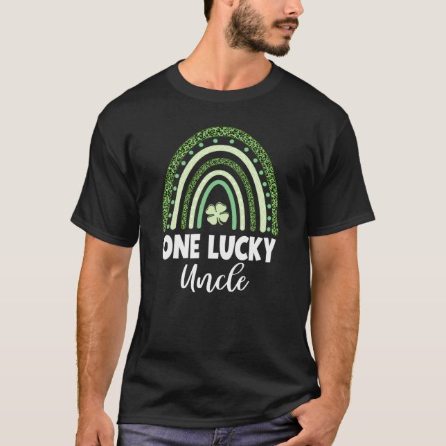 Lucky Uncle St Patrick's Day T-Shirt (Front)