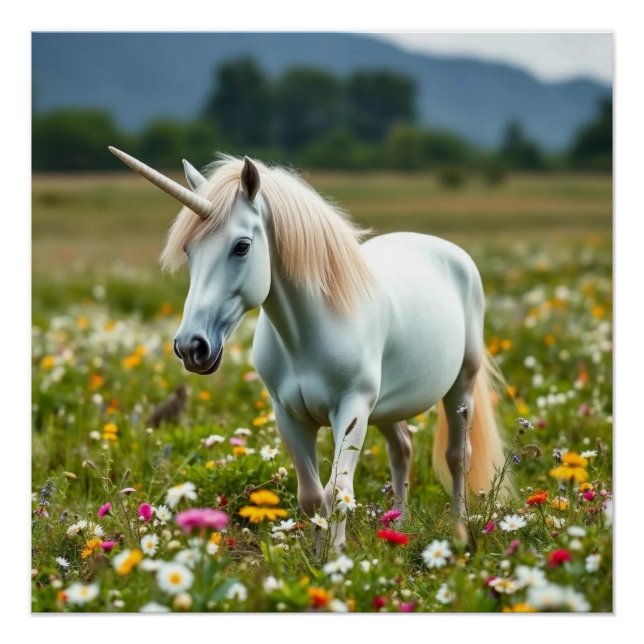 Lucky Unicorn Poster (Front)