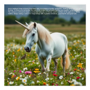 Lucky Unicorn Poster