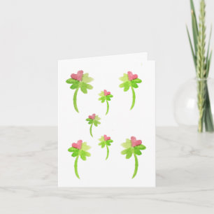 Lucky Valentine Folded Valentine's Day Card