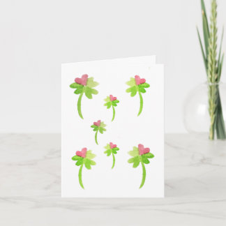 Lucky Valentine Folded Valentine's Day Card