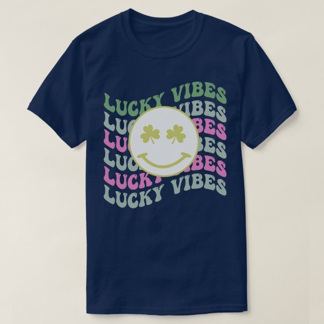 Lucky Vibes 1 T-Shirt (Design Front)