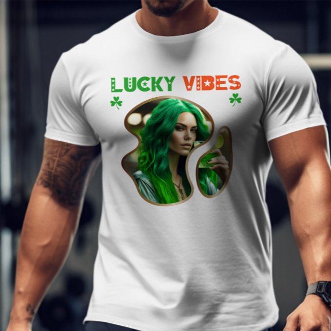 Lucky Vibes - Irish Traditions T-Shirt (Creator Uploaded)
