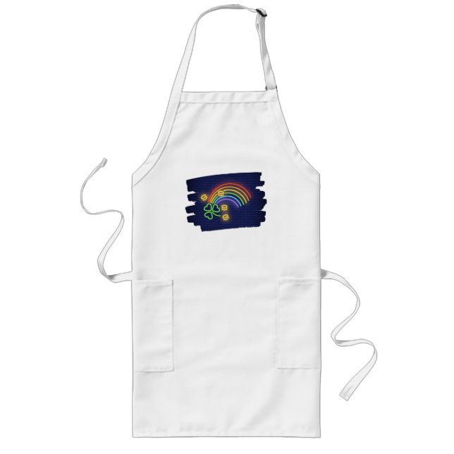 Lucky You! Long Apron (Front)