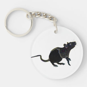 Lucky Zodaic Rat   keychain 2015