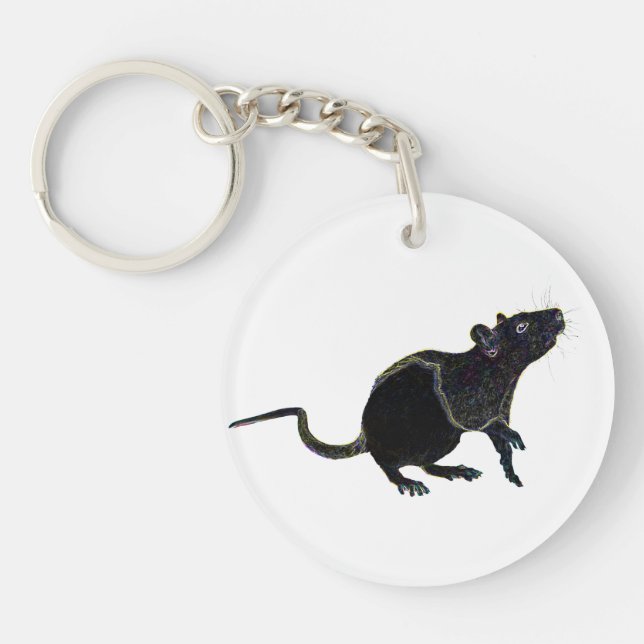 Lucky Zodaic Rat | keychain 2015 (Front)