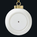 Luckyland Vertical Patriotic Flag Vintage Ceramic Ball Christmas Ornament<br><div class="desc">Luckyland Vertical Patriotic Flag Vintage</div>