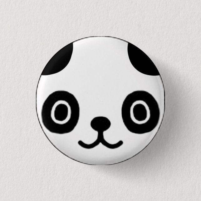 LuckyPanda 1 Inch Round Button (Front)