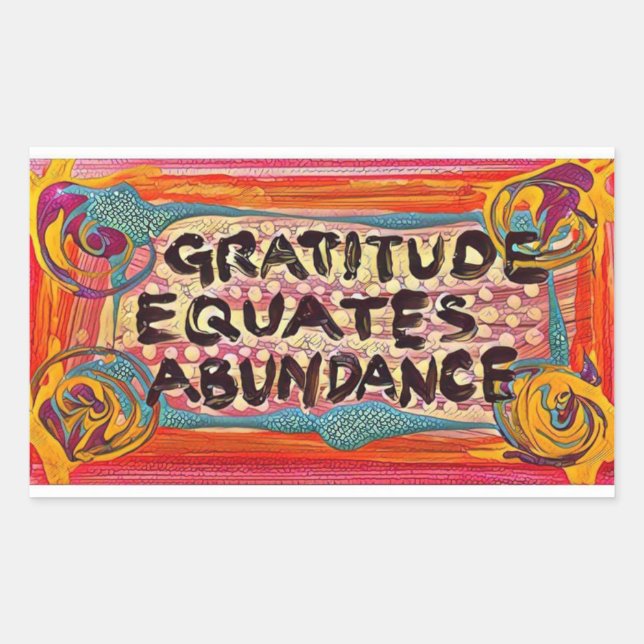 LuckyPen Gratitude Sticker (Front)