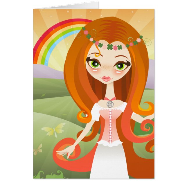 LuckyVelusa Card (Front)