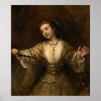 Lucretia - Poster de Rembrandt Fine Art