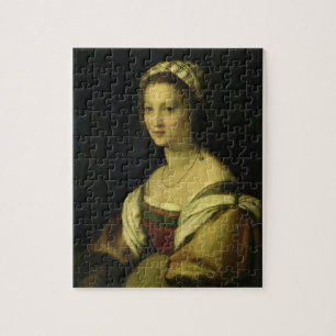 Lucrezia di Baccio del Fede, the Artist's Wife, c. Jigsaw Puzzle