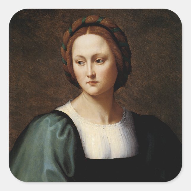 Lucrezia Sommaria Square Sticker (Front)