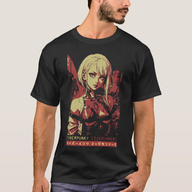 Lucy Cyberpunk T-Shirt (Front)
