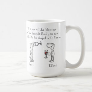 Lucy & Ethel Coffee Mug
