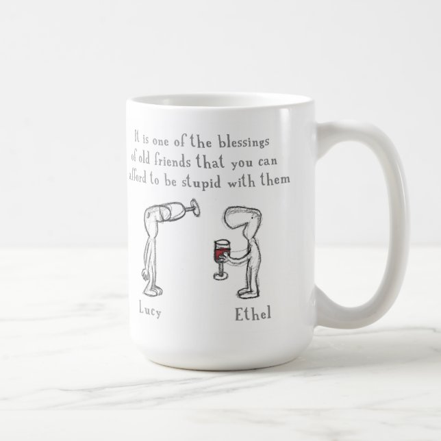 Lucy & Ethel Coffee Mug (Right)