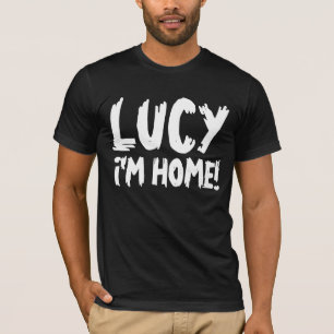 LUCY I'M HOME! RETRO VINTAGE FUNNY T-shirts