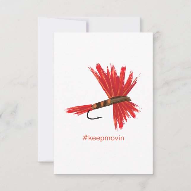 Lucy Keepmovin Flat Card (Front)