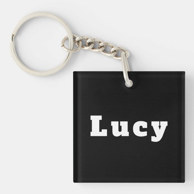 Lucy Keychain (Front)