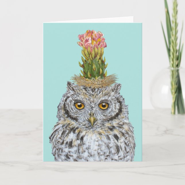 Lucy la carte de hibou (Devant)